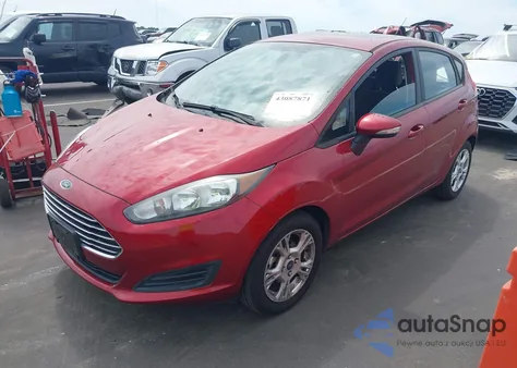 2016 Ford Fiesta Se из США, поврежденный, VIN 3FADP4EJ4GM207512